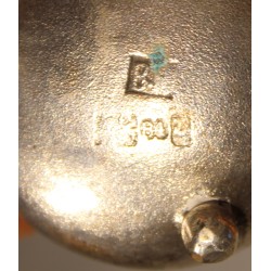 Suite de 4 salières en argent russe