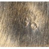 Cendrier rond en argent par Gaston POTIEZ