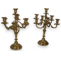 Pair of French candlesticks