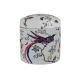 Boite ronde Oiseau du paradis en porcelaine