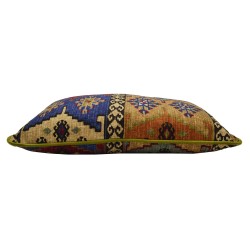 Rectangular Kilim-style cushion