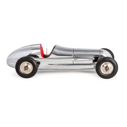 "Indianapolis" model car, red seat, at Moinat SA – Antiques and home décor