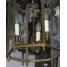 Hexagonal Directoire-style lantern at Moinat SA – Antiques and home décor