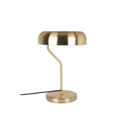 Lampe de bureau "Eclipse" en métal coloris laiton