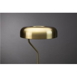Lampe de bureau "Eclipse" en métal coloris laiton