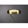 Lampe de bureau "Eclipse" en métal coloris laiton