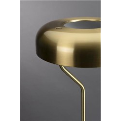 Lampe de bureau "Eclipse" en métal coloris laiton