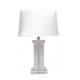 Lampe colonne rectangulaire "Cielo" en cristal