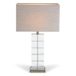  Lampe "Moderne" en cristal et laiton sur  Moinat SA  - Antiquités décoration
