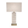  Lampe "Moderne" en cristal et laiton sur  Moinat SA  - Antiquités décoration
