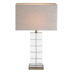  Lampe "Moderne" en cristal et laiton sur  Moinat SA  - Antiquités décoration