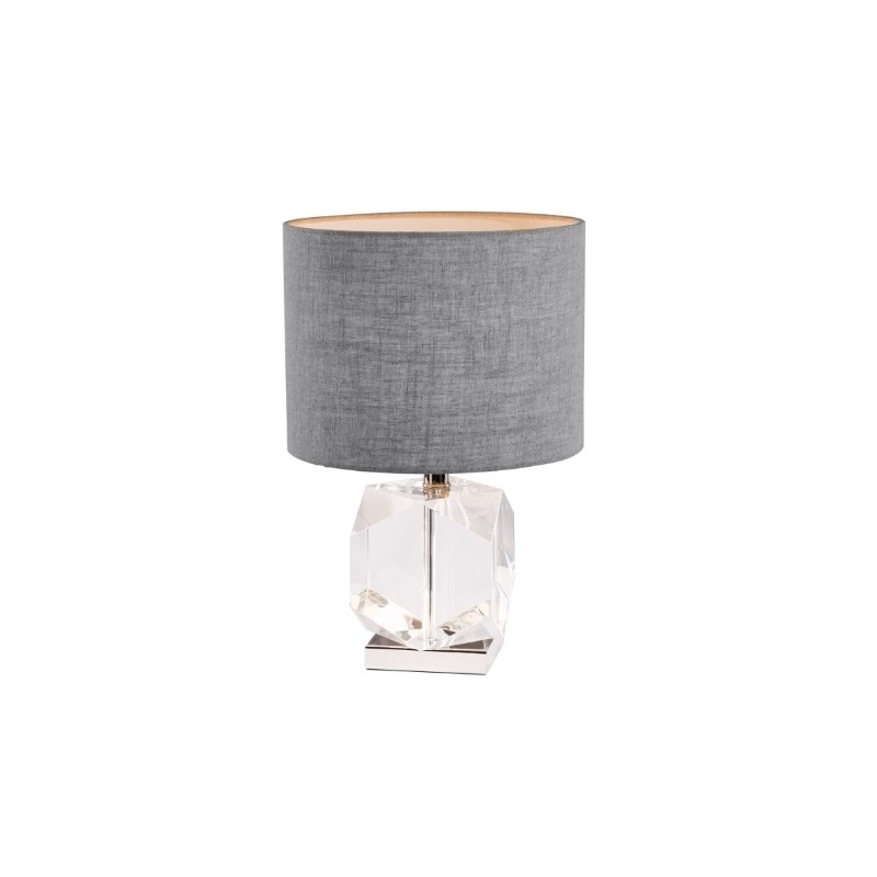 Lampe cube "Esme" en cristal