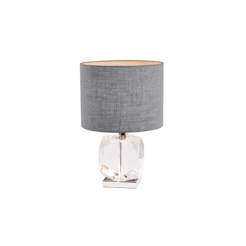 Lampe cube "Esme" en cristal