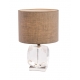 Lampe cube "Esme" en cristal