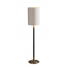 Lampe "Tirso" en métal noirci et doré