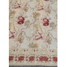 Tapis chinois petit-point décor fleurs