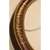 Cadre ovale doré
