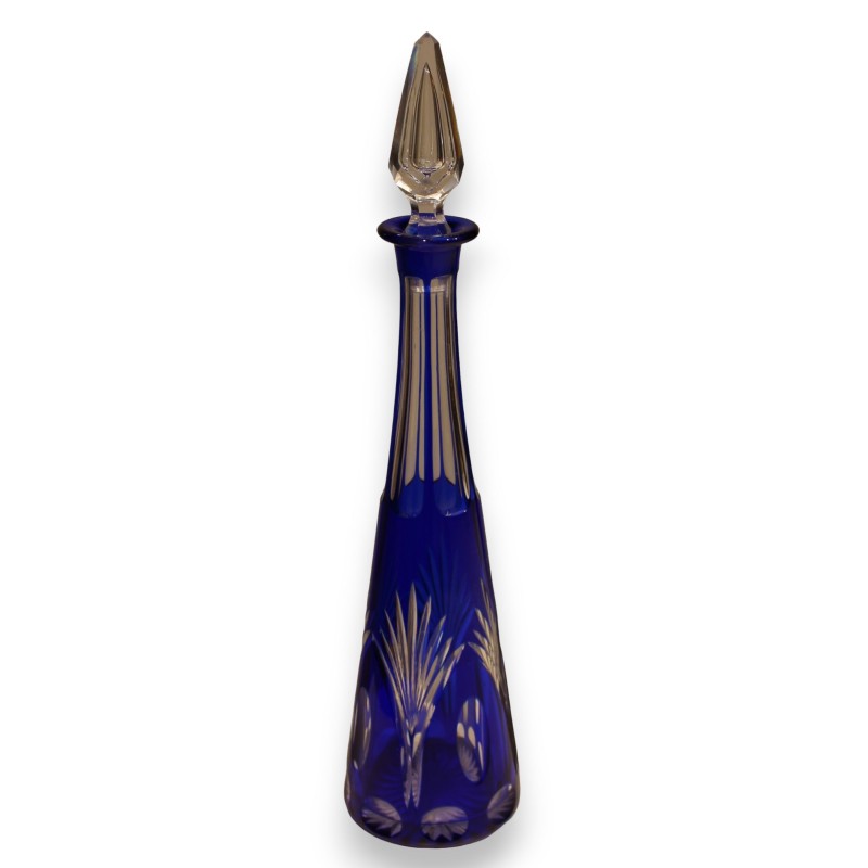 Saint-Louis Blue carafe