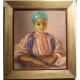 Pastel "Jeune marocaine", signé René MARTIN 44