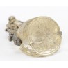 Three-sided rock crystal and metal seal