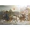 Tableau russe \"Traineau\"
