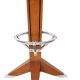 Tabouret de bar Canoe, cuir vintage