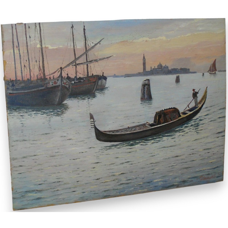 Paintings | Painting: ‘The Grand Canal in Venice’ by Moinat SA  – Antiques and home décor