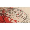 Lithographie avec poème de Bruno BAYEN