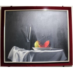 Tableau \"Le temps Espagnol\" signé Jean ROLL