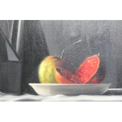 Tableau \"Le temps Espagnol\" signé Jean ROLL