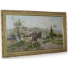 Paintings | Painting entitled ‘Sunday Stroll’ by HARWAY Moinat SA – Antiques and home décor
