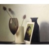Tableau \"Chardons\" signé Jean ROLL 69