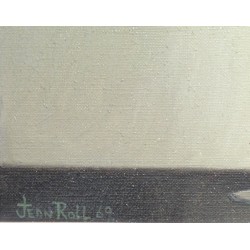 Tableau \"Chardons\" signé Jean ROLL 69
