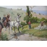 Paintings | Painting entitled ‘Sunday Stroll’ by HARWAY Moinat SA – Antiques and home décor