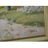 Paintings | Painting entitled ‘Sunday Stroll’ by HARWAY Moinat SA – Antiques and home décor