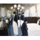 Tableau "Le Restaurant" signé DOUTRELEAU