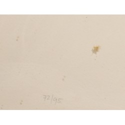 Gravure "Mère allaitant" signée ERNI