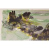 Lithograph entitled ‘Abstract Composition’, signed SARTHOU