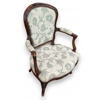 Fauteuil cabriolet Louis XV