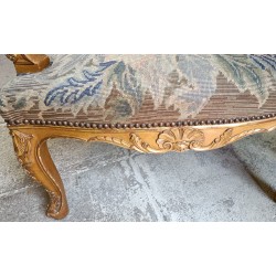Fauteuil style Régence doré