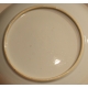 Assiette bleu-blanc fleurs