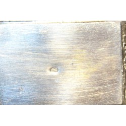 Boite en argent décor repoussé vache et paysage