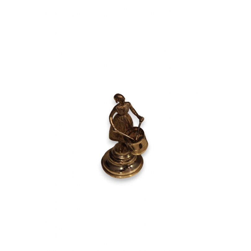 Joueur de tambour minitature en argent