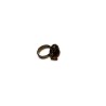 Bague en argent 835 et ambre