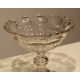 Coupe sur pied en cristal
