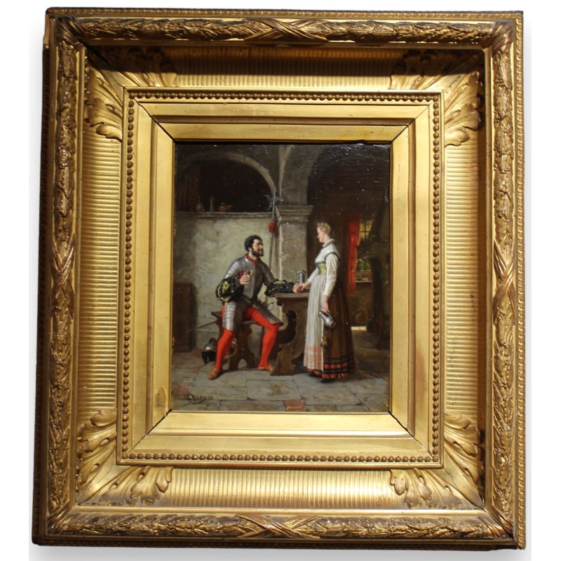 Paintings | Painting: ‘Tavern Scene’. Moinat SA  – Antiques and home décor