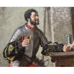 Paintings | Painting: ‘Tavern Scene’. Moinat SA  – Antiques and home décor