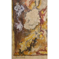 Aquarelle "Automne" signée Pierre