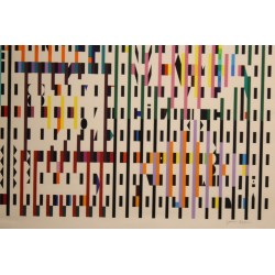 Lithographie "Composition abstraite" signée AGAM