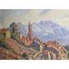 Tableau \"St-Saphorin\" signé Ric BERGER
